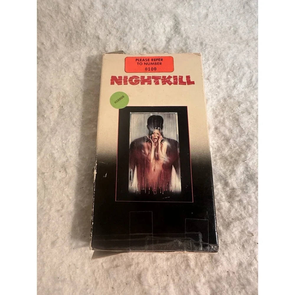 Nightkill VHS VCR Video Tape Used Movie Horror Embassy Release